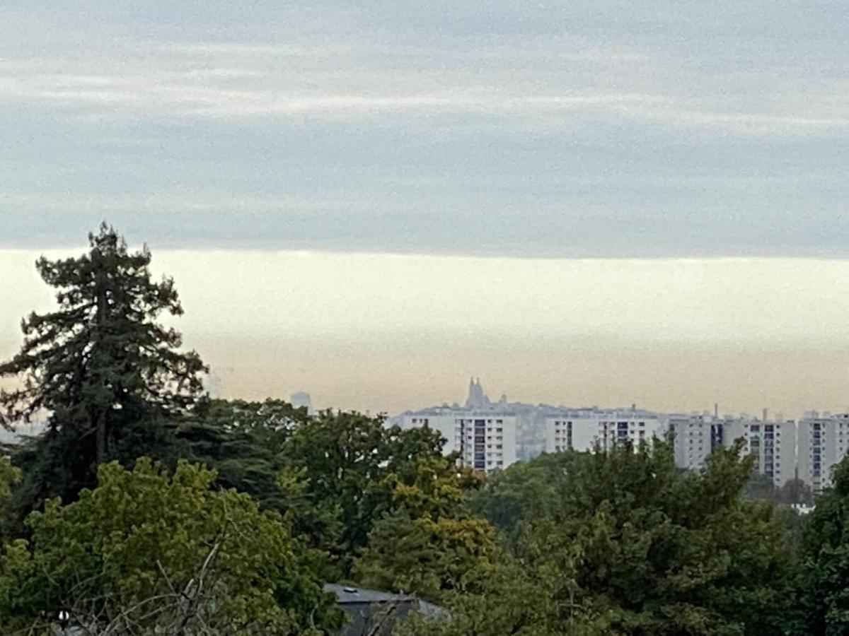 La Villa Perchee Calme, Sauna, Parking Prive Saint-Prix  Zewnętrze zdjęcie
