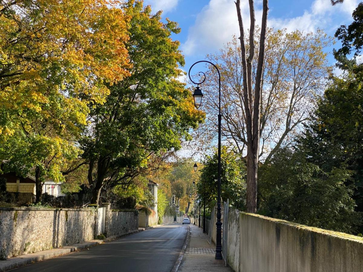 La Villa Perchee Calme, Sauna, Parking Prive Saint-Prix  Zewnętrze zdjęcie