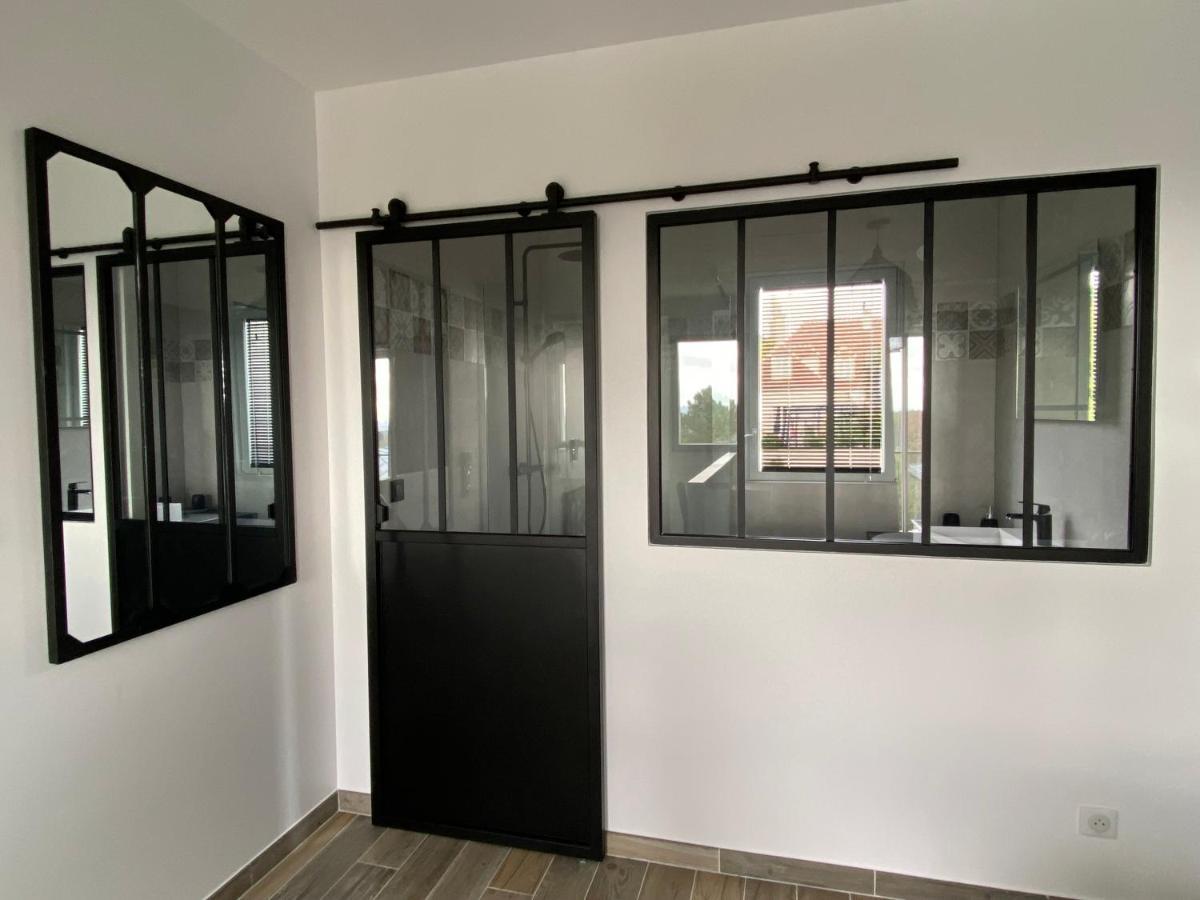La Villa Perchee Calme, Sauna, Parking Prive Saint-Prix  Zewnętrze zdjęcie