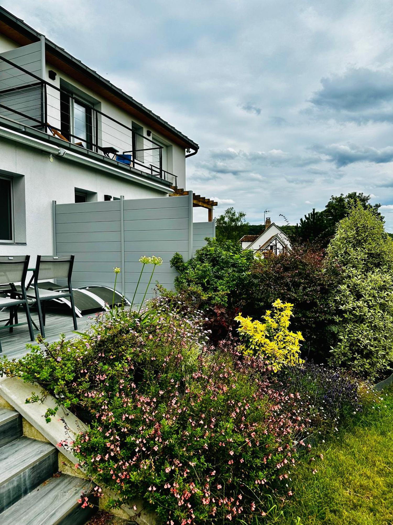 La Villa Perchee Calme, Sauna, Parking Prive Saint-Prix  Zewnętrze zdjęcie