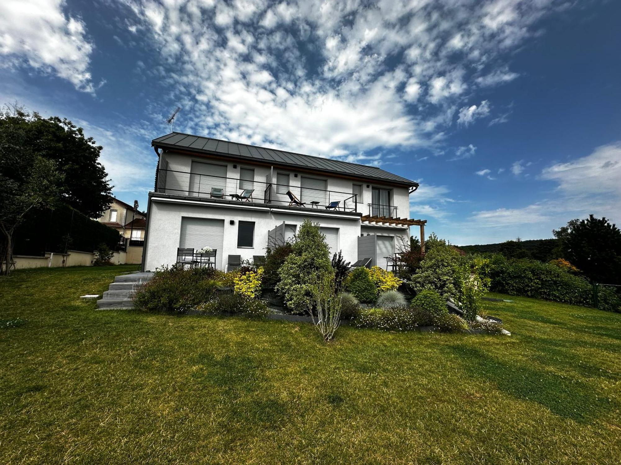 La Villa Perchee Calme, Sauna, Parking Prive Saint-Prix  Zewnętrze zdjęcie