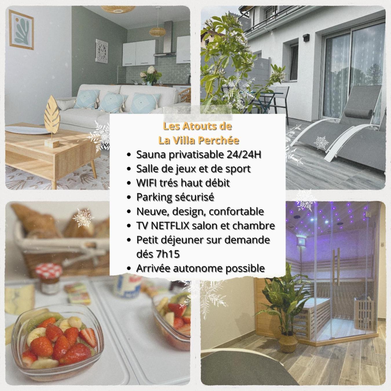 La Villa Perchee Calme, Sauna, Parking Prive Saint-Prix  Zewnętrze zdjęcie